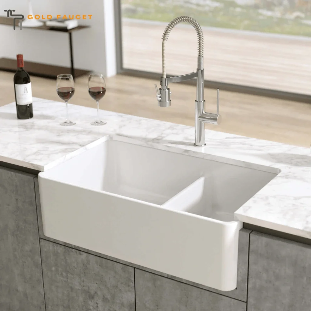 Fireclay Farmhouse White Sink