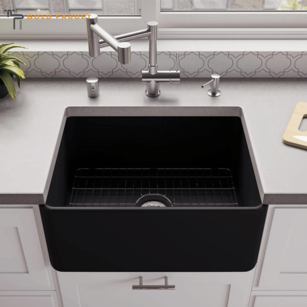 Farmhouse Sink Black Matte