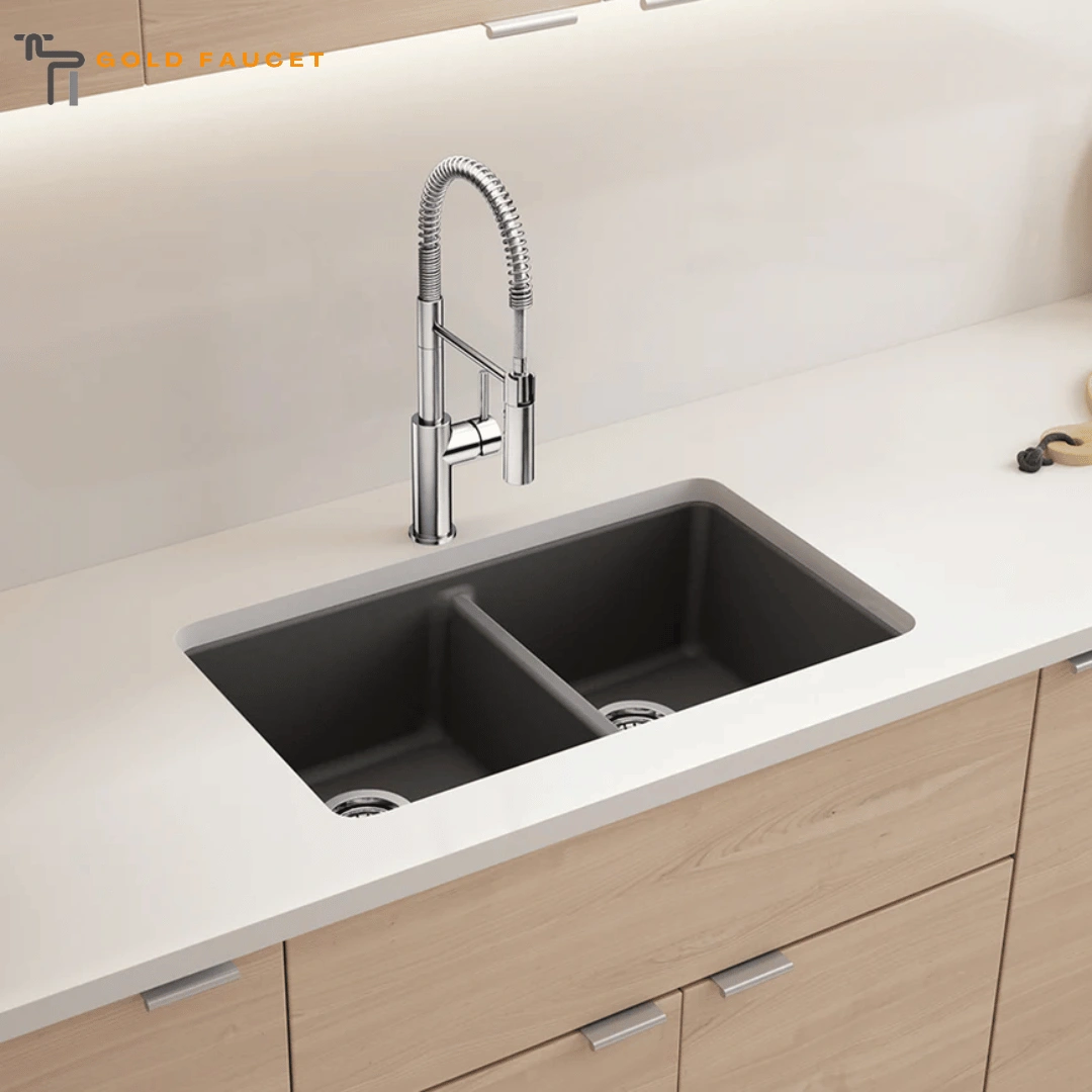 Blanco Catris Kitchen Faucet Semi Pro Pull Down Dual Spray  Chrome 1.5 GPM