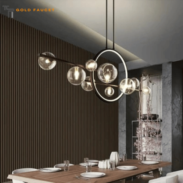 Black Kitchen Island Light