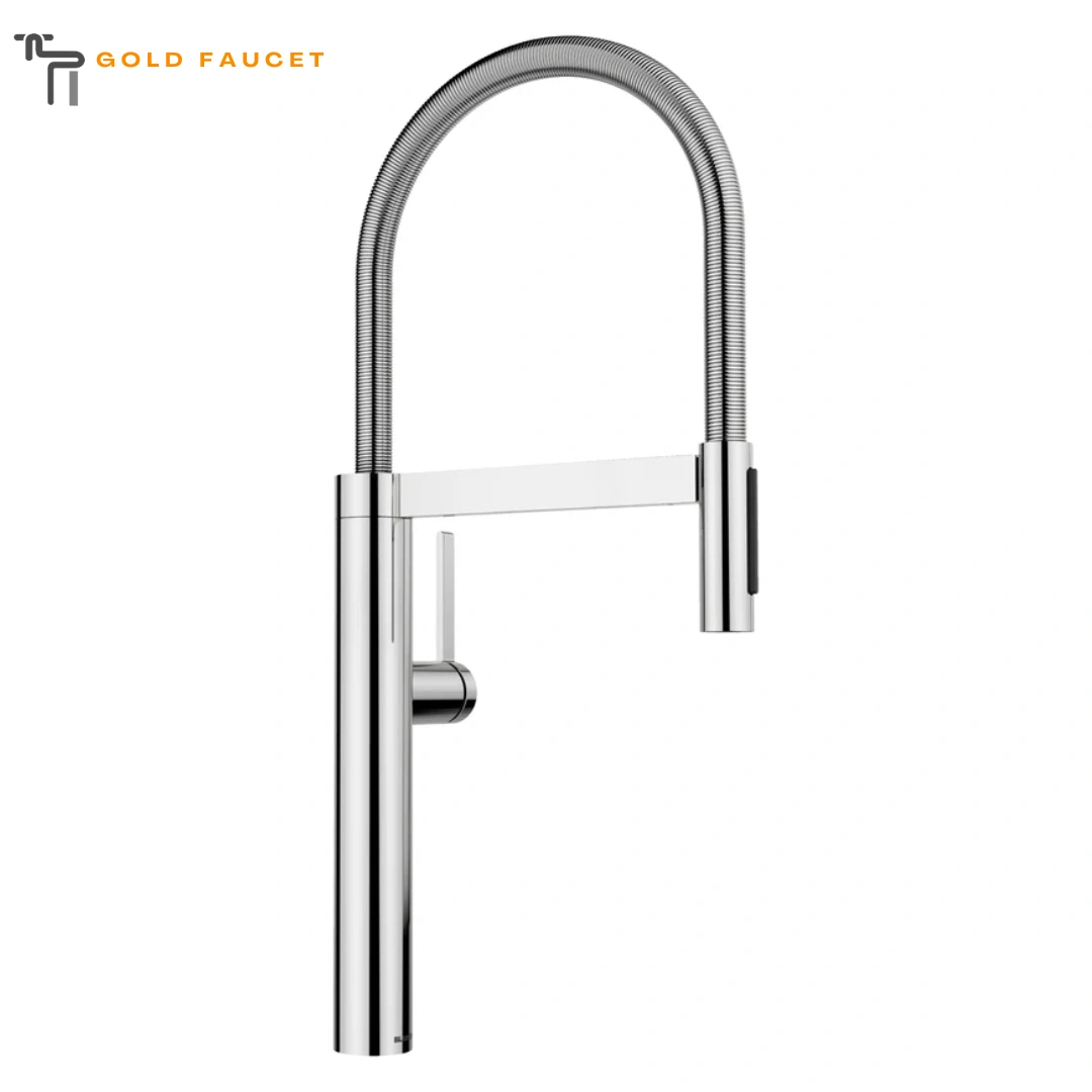 Blanco Culina Kitchen Faucet II Semi Pro Pull Down Dual-Spray Chrome
