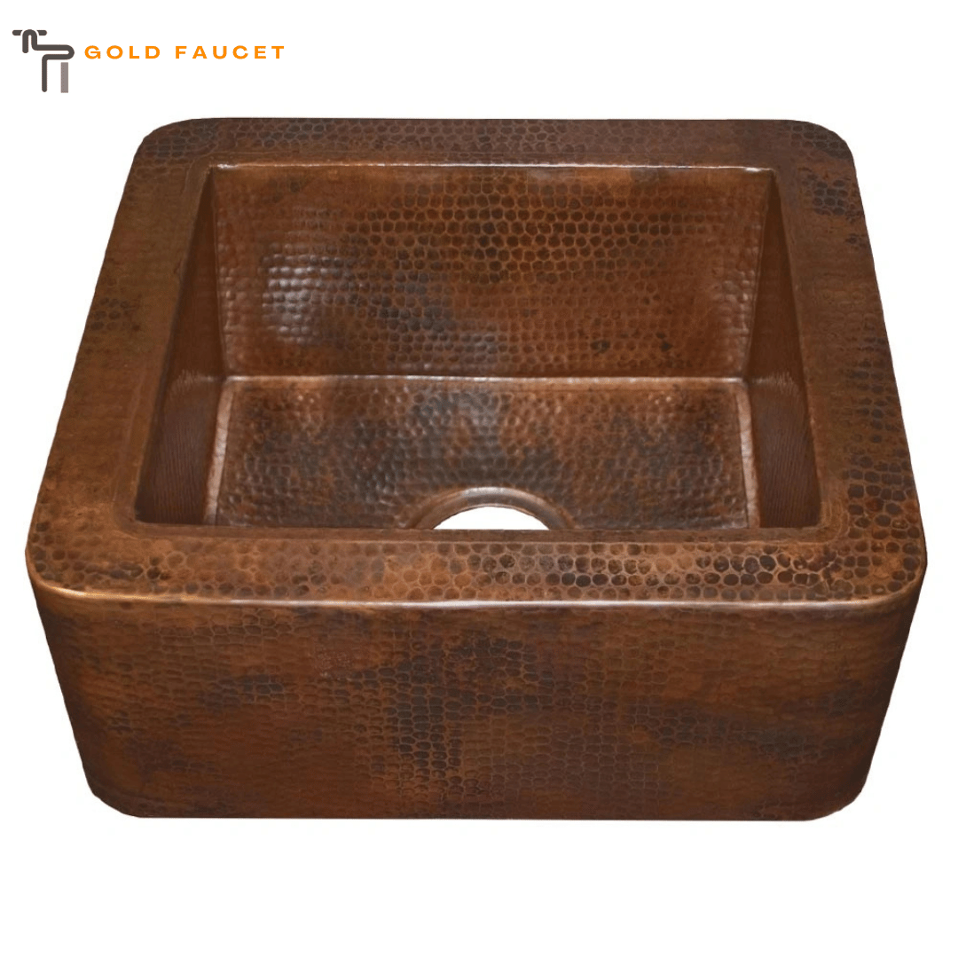 Native Trails Cabana Copper Farmhouse Sink Antique