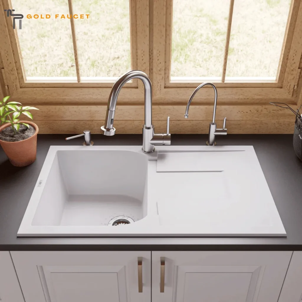 Drainboard Kitchen Sink