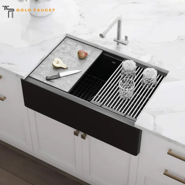 Workstation commercial Sink